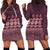 Bula Fiji Iri ni Meke Hoodie Dress Piqi Fijian Masi - Polynesian Pride
