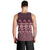 Bula Fiji Iri ni Meke Men Tank Top Piqi Fijian Masi - Polynesian Pride