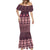 Bula Fiji Iri ni Meke Mermaid Dress Piqi Fijian Masi - Polynesian Pride