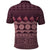 Bula Fiji Iri ni Meke Polo Shirt Piqi Fijian Masi - Polynesian Pride