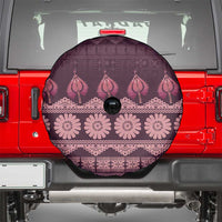 Bula Fiji Iri ni Meke Spare Tire Cover Piqi Fijian Masi - Polynesian Pride