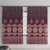 Bula Fiji Iri ni Meke Window Curtain Piqi Fijian Masi - Polynesian Pride