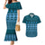 Bula Fiji Iri ni Meke Couples Matching Mermaid Dress and Hawaiian Shirt Karakarawa Fijian Masi - Polynesian Pride