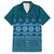 Bula Fiji Iri ni Meke Family Matching Long Sleeve Bodycon Dress and Hawaiian Shirt Karakarawa Fijian Masi - Polynesian Pride