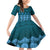 Bula Fiji Iri ni Meke Family Matching Off Shoulder Short Dress and Hawaiian Shirt Karakarawa Fijian Masi - Polynesian Pride