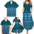 Bula Fiji Iri ni Meke Family Matching Summer Maxi Dress and Hawaiian Shirt Karakarawa Fijian Masi - Polynesian Pride