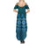 Bula Fiji Iri ni Meke Family Matching Summer Maxi Dress and Hawaiian Shirt Karakarawa Fijian Masi - Polynesian Pride