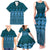 Bula Fiji Iri ni Meke Family Matching Tank Maxi Dress and Hawaiian Shirt Karakarawa Fijian Masi - Polynesian Pride