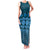 Bula Fiji Iri ni Meke Family Matching Tank Maxi Dress and Hawaiian Shirt Karakarawa Fijian Masi - Polynesian Pride