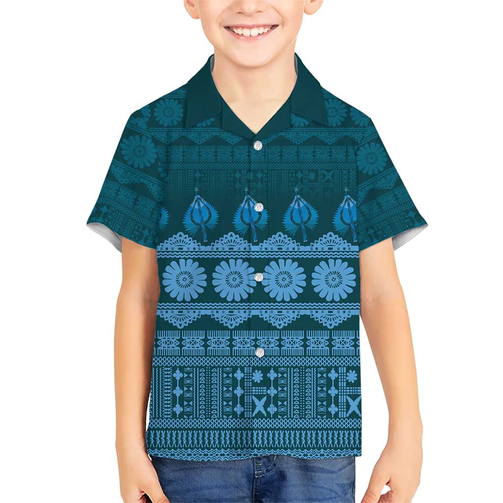 Bula Fiji Iri ni Meke Hawaiian Shirt Karakarawa Fijian Masi - Polynesian Pride