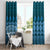 Bula Fiji Iri ni Meke Window Curtain Karakarawa Fijian Masi - Polynesian Pride