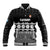 Fiji Tapa Rugby Custom Baseball Jacket Go Fijiana - Polynesian Pride