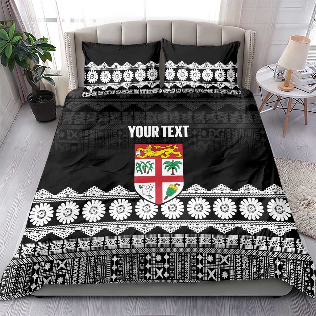 Fiji Tapa Rugby Custom Bedding Set Go Fijiana - Polynesian Pride