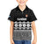Fiji Tapa Rugby Custom Family Matching Off Shoulder Short Dress and Hawaiian Shirt Go Fijiana - Polynesian Pride