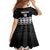Fiji Tapa Rugby Custom Family Matching Short Sleeve Bodycon Dress and Hawaiian Shirt Go Fijiana - Polynesian Pride
