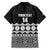 Fiji Tapa Rugby Custom Family Matching Short Sleeve Bodycon Dress and Hawaiian Shirt Go Fijiana - Polynesian Pride