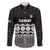 Fiji Tapa Rugby Custom Family Matching Short Sleeve Bodycon Dress and Hawaiian Shirt Go Fijiana - Polynesian Pride