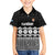 Fiji Tapa Rugby Custom Family Matching Short Sleeve Bodycon Dress and Hawaiian Shirt Go Fijiana - Polynesian Pride