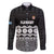 Fiji Tapa Rugby Custom Family Matching Tank Maxi Dress and Hawaiian Shirt Go Fijiana - Polynesian Pride