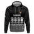 Fiji Tapa Rugby Custom Zip Hoodie Go Fijiana - Polynesian Pride