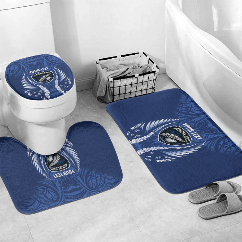 Auckland 2026 Rugby Custom Bathroom Set NZ Maori Silver Fern