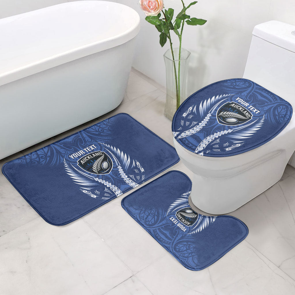 Auckland 2026 Rugby Custom Bathroom Set NZ Maori Silver Fern
