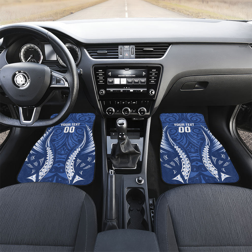 Auckland 2026 Rugby Custom Car Mats NZ Maori Silver Fern