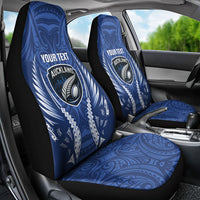 Auckland 2026 Rugby Custom Car Seat Cover NZ Maori Silver Fern LT14 - Polynesian Pride