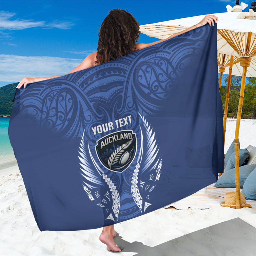 Auckland 2026 Rugby Custom Sarong NZ Maori Silver Fern