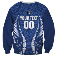 Auckland 2026 Rugby Custom Sweatshirt NZ Maori Silver Fern
