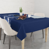 Auckland 2026 Rugby Custom Tablecloth NZ Maori Silver Fern