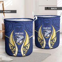 Bay of Plenty 2026 Rugby Custom Laundry Basket NZ Maori Silver Fern LT14 - Polynesian Pride