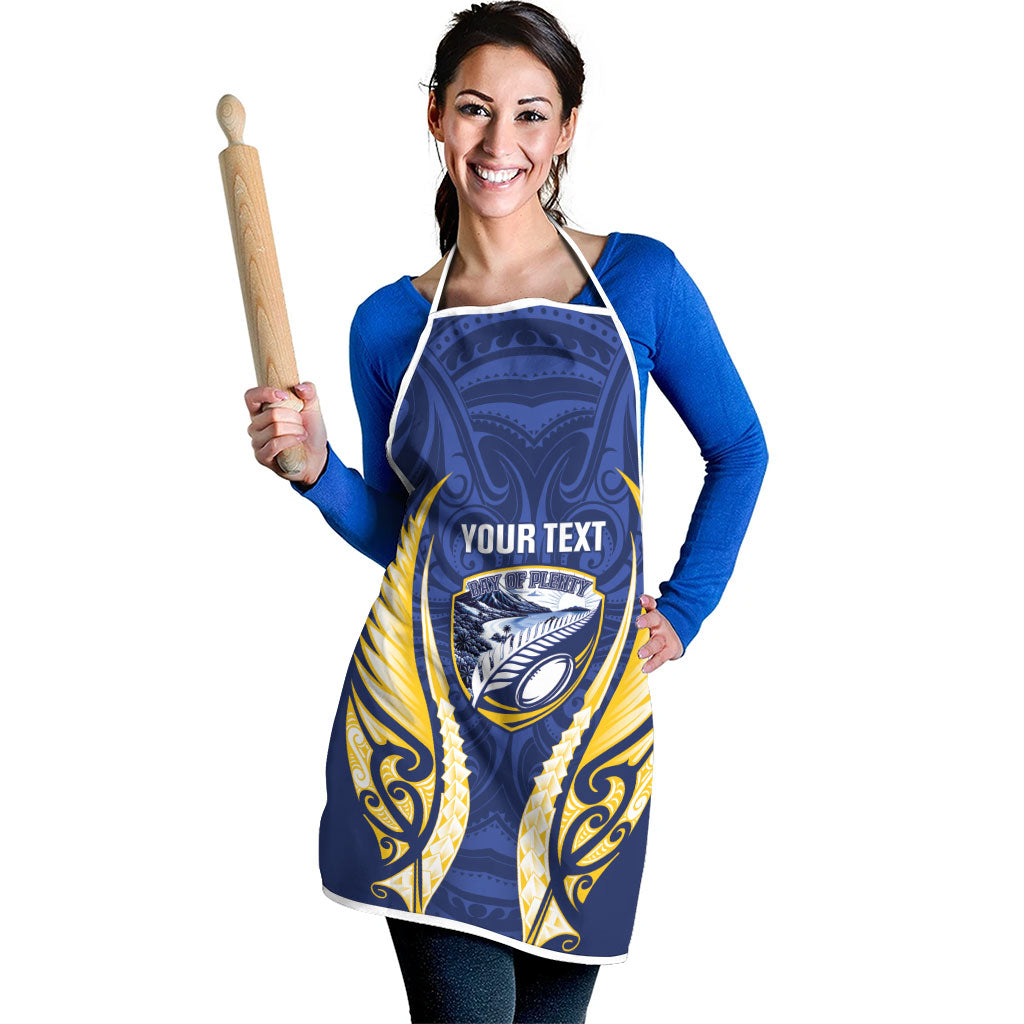 Bay of Plenty 2026 Rugby Custom Apron NZ Maori Silver Fern LT14 - Polynesian Pride