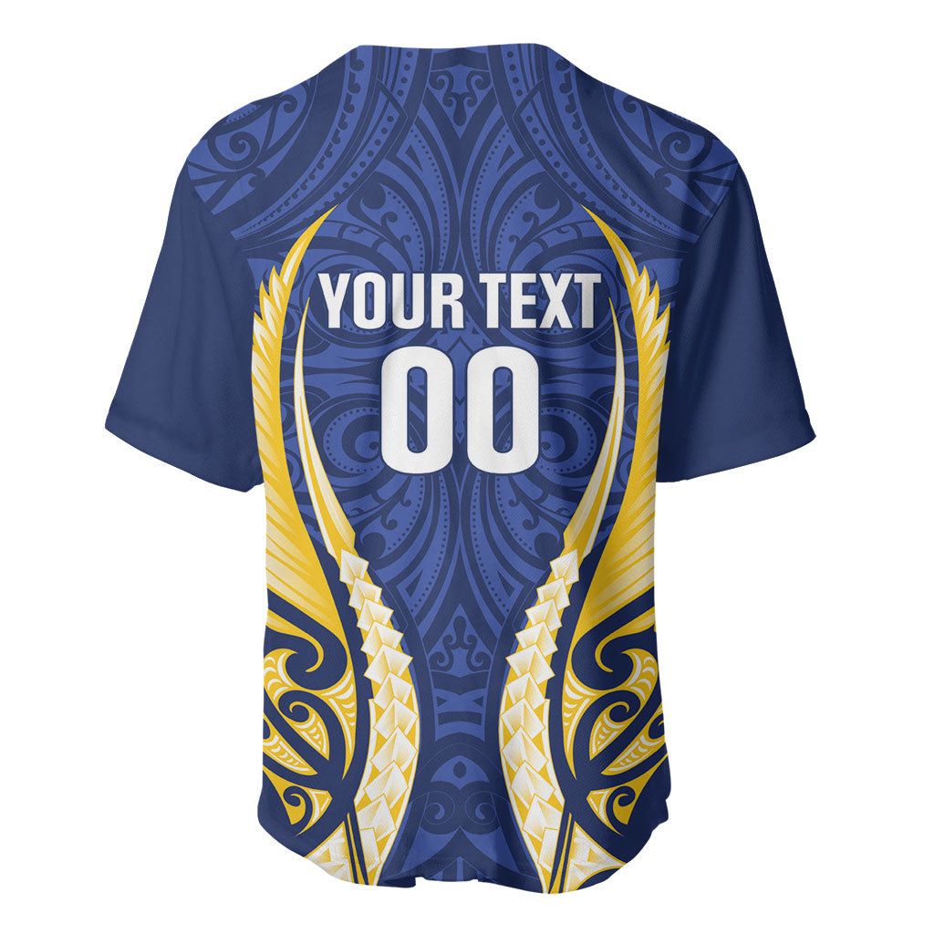Bay of Plenty 2026 Rugby Custom Baseball Jersey NZ Maori Silver Fern LT14 - Polynesian Pride