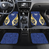 Bay of Plenty 2026 Rugby Custom Car Mats NZ Maori Silver Fern
