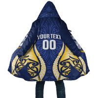 Bay of Plenty 2026 Rugby Custom Cloak NZ Maori Silver Fern LT14 Unisex Blue - Polynesian Pride