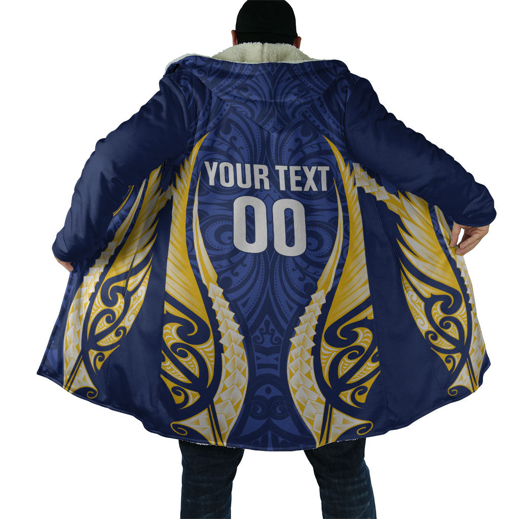 Bay of Plenty 2026 Rugby Custom Cloak NZ Maori Silver Fern LT14 - Polynesian Pride