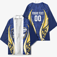 Bay of Plenty 2026 Rugby Custom Kimono NZ Maori Silver Fern LT14 - Polynesian Pride