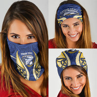 Bay of Plenty 2026 Rugby Custom Neck Gaiter NZ Maori Silver Fern LT14 - Polynesian Pride