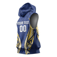 Bay of Plenty 2026 Rugby Custom Sleeveless Hoodie NZ Maori Silver Fern