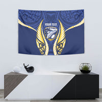 Bay of Plenty 2026 Rugby Custom Tapestry NZ Maori Silver Fern LT14 - Polynesian Pride