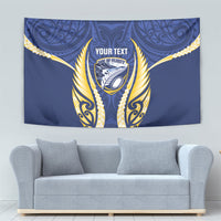 Bay of Plenty 2026 Rugby Custom Tapestry NZ Maori Silver Fern LT14 - Polynesian Pride
