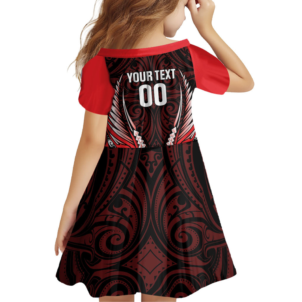 Canterbury 2026 Rugby Custom Family Matching Tank Maxi Dress and Hawaiian Shirt NZ Maori Silver Fern LT14 - Polynesian Pride