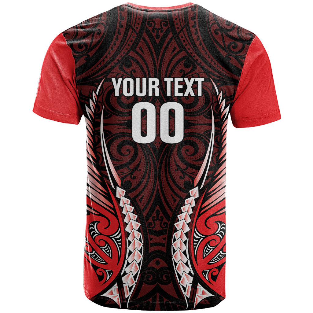 Canterbury 2026 Rugby Custom T Shirt NZ Maori Silver Fern LT14 - Polynesian Pride