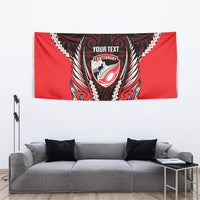 Canterbury 2026 Rugby Custom Tapestry NZ Maori Silver Fern