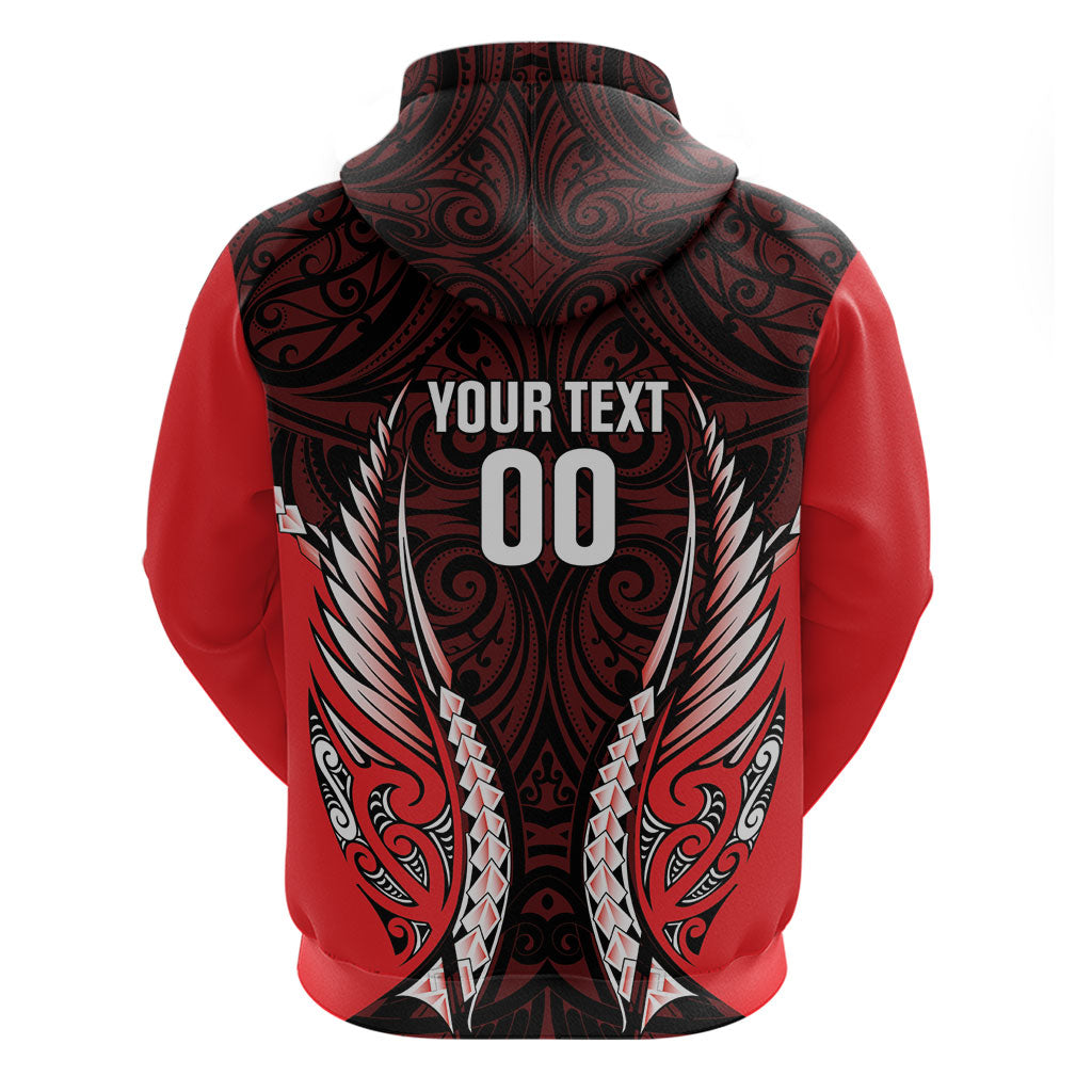 Canterbury 2026 Rugby Custom Zip Hoodie NZ Maori Silver Fern LT14 - Polynesian Pride