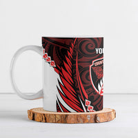 Counties Manukau 2026 Rugby Custom Ceramic Mug NZ Maori Silver Fern