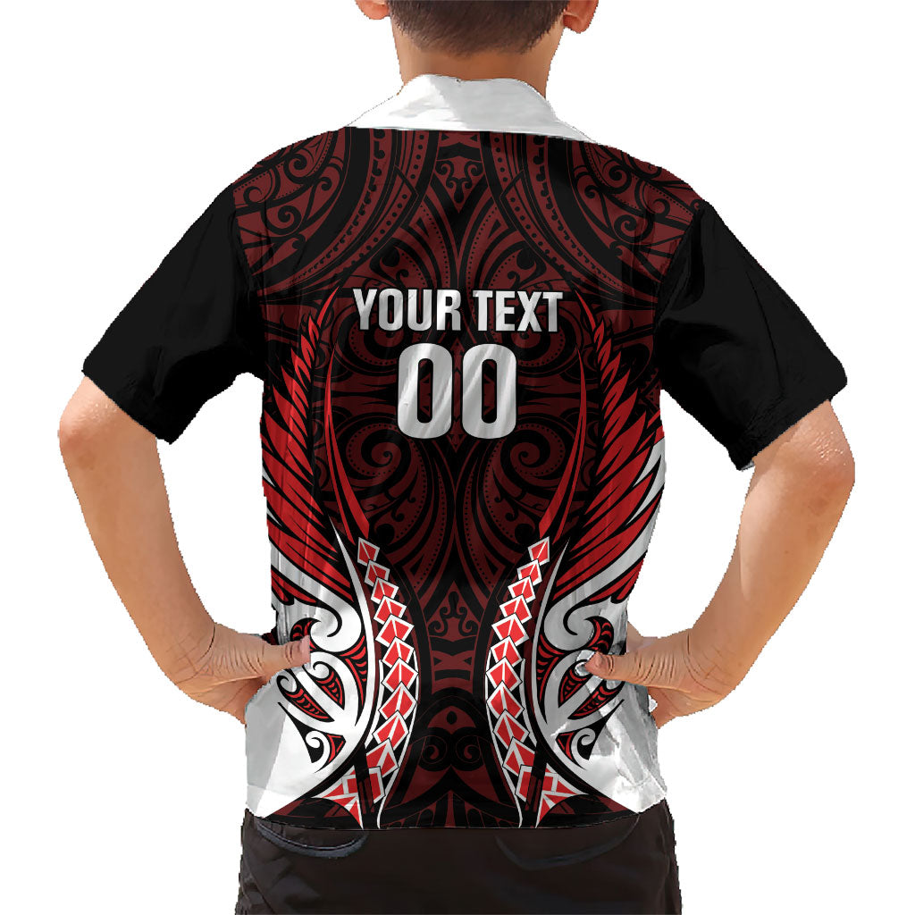 Counties Manukau 2026 Rugby Custom Family Matching Off Shoulder Maxi Dress and Hawaiian Shirt NZ Maori Silver Fern LT14 - Polynesian Pride