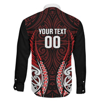 Counties Manukau 2026 Rugby Custom Family Matching Off Shoulder Maxi Dress and Hawaiian Shirt NZ Maori Silver Fern LT14 - Polynesian Pride