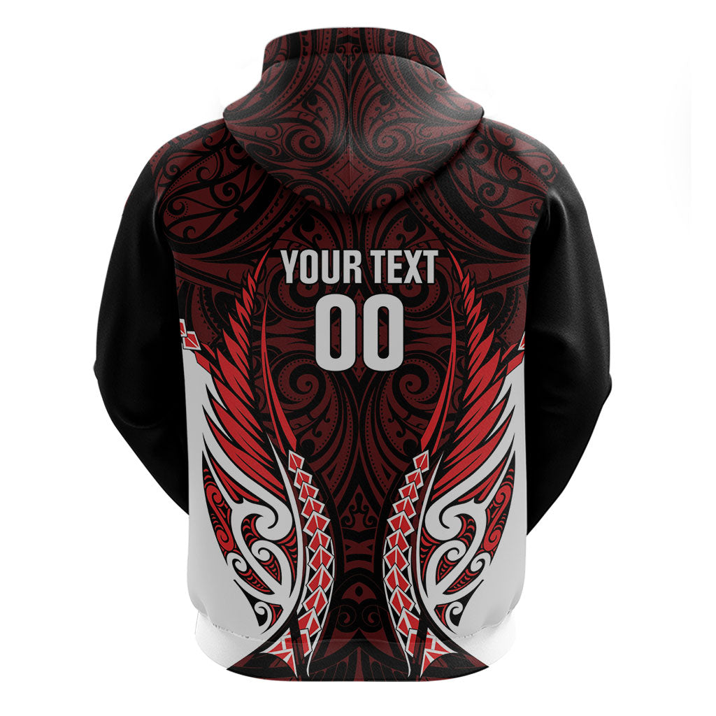 Counties Manukau 2026 Rugby Custom Hoodie NZ Maori Silver Fern LT14 - Polynesian Pride